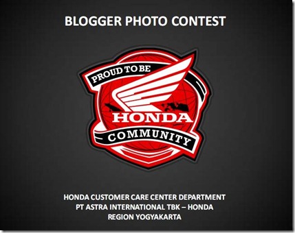 Blogger Photo Contest
