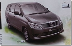 Toyota Kijang INNOVA 2014 tipe J