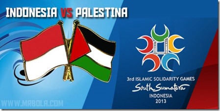 INDONESIA vs PALESTINA Islamic Solidarity Games 2013 (Small)
