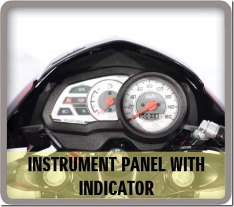instrument-panel Suzuki Raider J 115 Fi