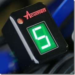 Acumen DG8 Custom Colour Digital Gear Indicator
