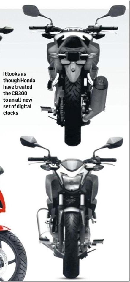 Honda CB300F Front