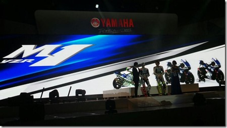 yamaha M1 2014 livery launch