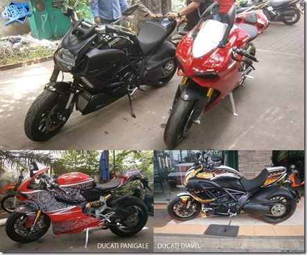 Ducati motif Batik Indonesia 1