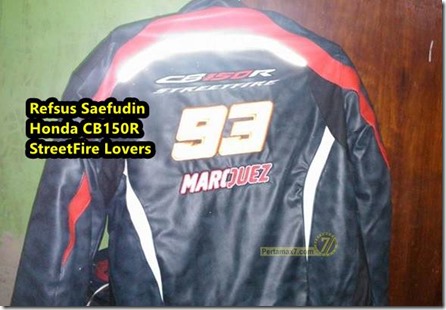 Jaket Marquez Limited Edition untuk Honda CB150R Bekasi