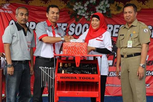 Ekspedisi Nusantara Honda Tingkatkan Keterampilan Teknik Pelajar SMK 001