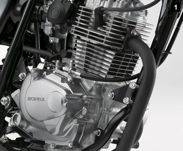 Honda cb223 engine