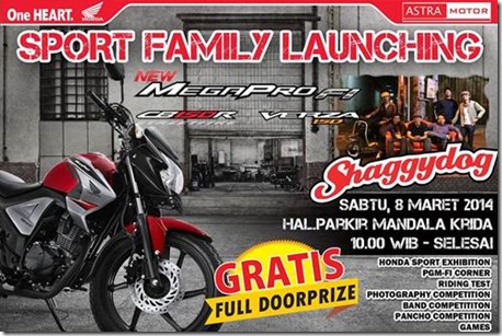 Honda Sport family Launching Yogyakarta