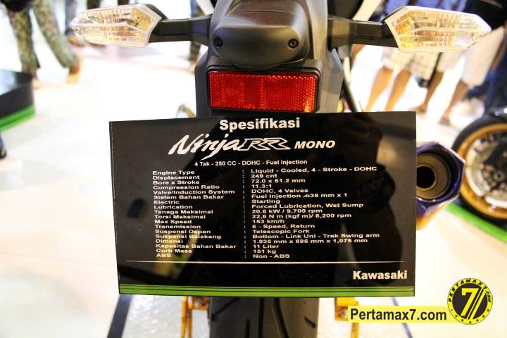 Launching Kawasaki Ninja 250 RR mono Yogyakarta 85