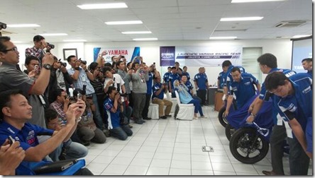 Launching Yamaha Racing Team 2014 3