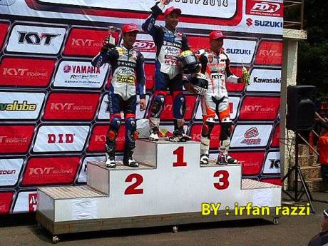 Indoprix Sport 150 CC Sentul Karting satria juara 1 2, New Vixion juara 3 2
