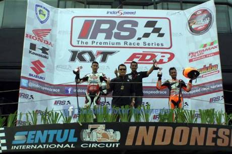 pemenang IRS zport 150 cc seri 1 2014