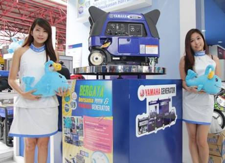 Generator Yamaha Indonesia di Jakarta Fair 2014