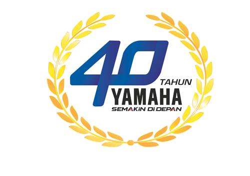 Logo 40 Tahun Yamaha
