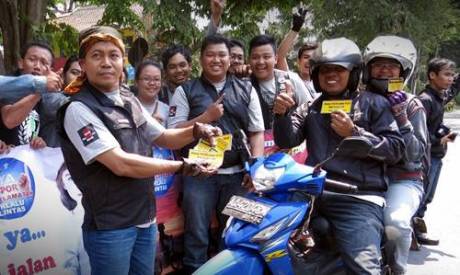 900 Bikers Honda Vario Ramaikan Solo dengan Kampanye Safety Riding 2