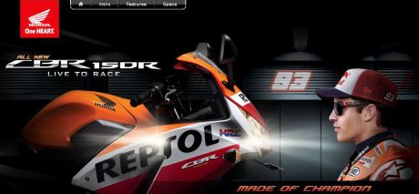 Honda CBR150R Indonesia with Marc Marquez 93