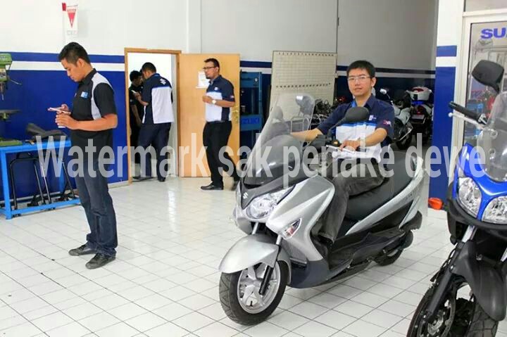 Launching Suzuki Burgman 200 di Indoensia 2