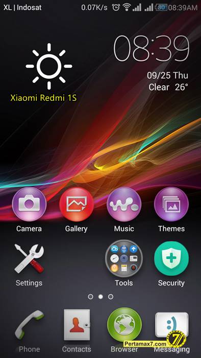 Screenshoot Xiaomi Redmi 1S 0