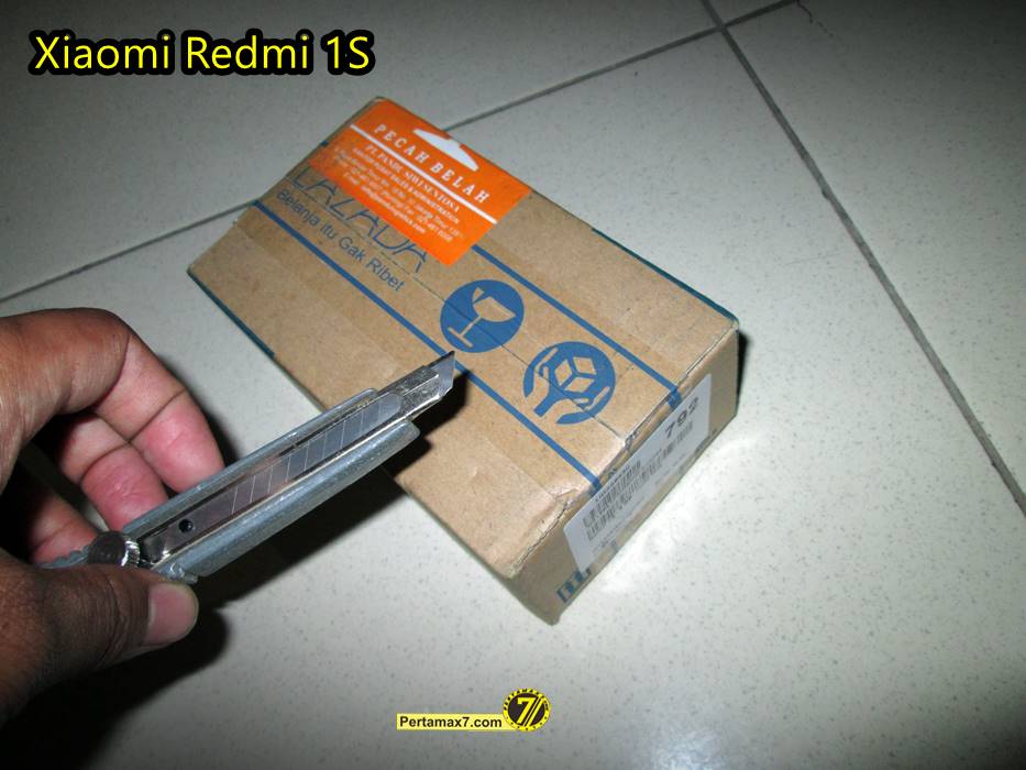 Unboxing Xiaomi Redmi 1S Lazada Pertamax7 1