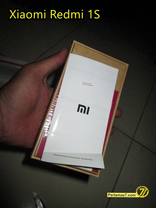 Unboxing Xiaomi Redmi 1S Lazada Pertamax7 6