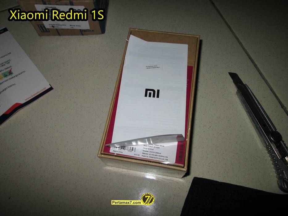Unboxing Xiaomi Redmi 1S Lazada Pertamax7 7