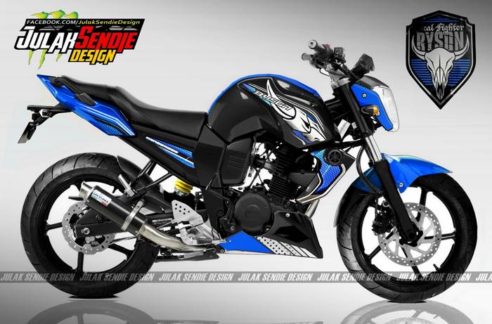 Yamaha Byson New biru