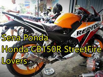 Modifikasi Honda CBR150R lokal Senaponda 3