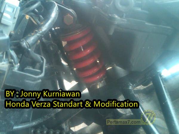 Modifikasi Honda Verza dengan Air Shroud Yamaha New V 