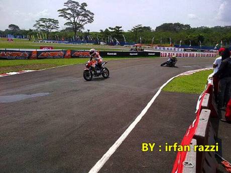 Indoprix Sport 150 CC Sentul Karting satria juara 1 2, New Vixion juara 3 3