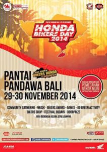 Honda BIkers Day 2014 di pulau Bali