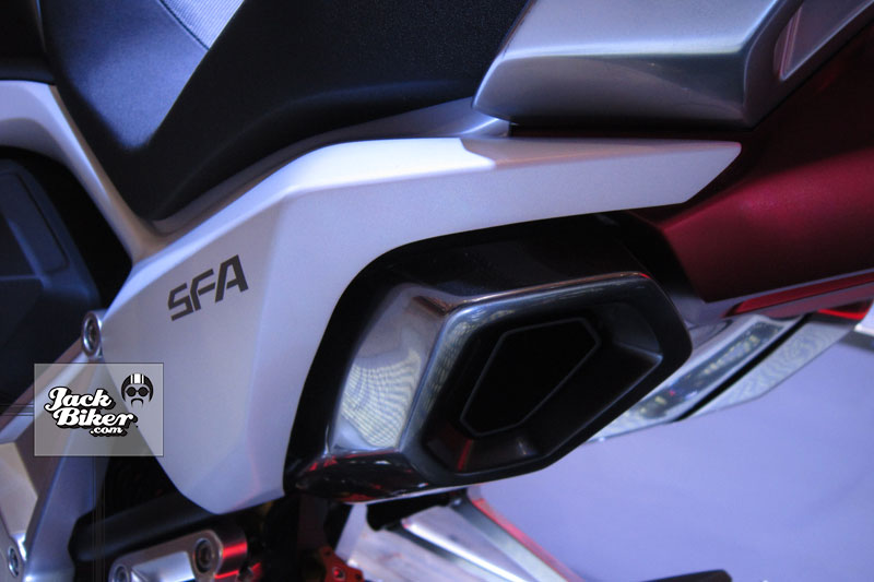 Honda SFA StreetFighter bermesin CB150R Konsep ya jelas Keren  Full 