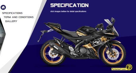yamaha R15 special edition black gold with ohnlins