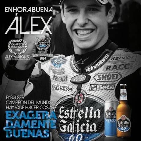 alex marquez World Champion moto3 2014 Honda