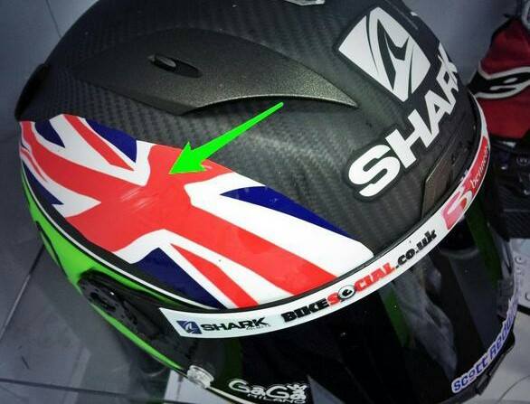helm Scoot Redding tergores pasca head down
