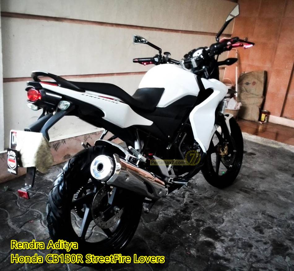 Modifikasi Honda CB150R Pakai Stoplamp Yamaha X Ride Ini Ciamik