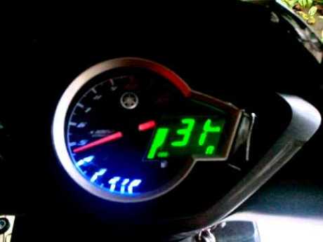 pasang speedometer yamaha new vixion di honda Supra x 125