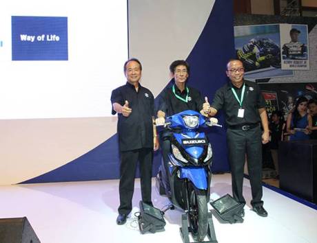 Suzuki Address Launch di IMOS 2014