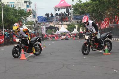 Final Honda CB150R StreetFire City Battle Hadirkan Stunt Rider Terbaik di Indonesia 4