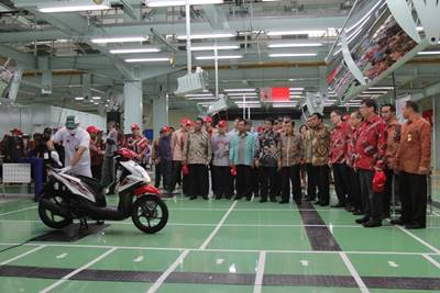 Honda Indonesia Menjadi  Produsen Sepeda Motor Terbesar sedunia 3
