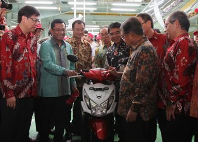Honda Indonesia Menjadi  Produsen Sepeda Motor Terbesar sedunia 4