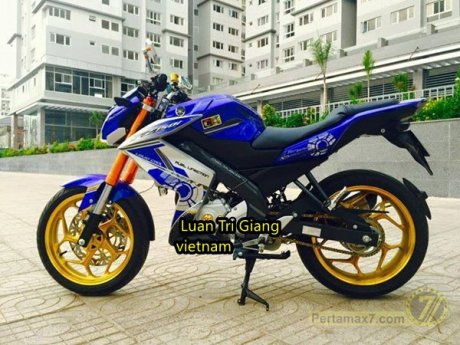 Modifikasi Yamaha New Vixion Vietnam pertamax7 5