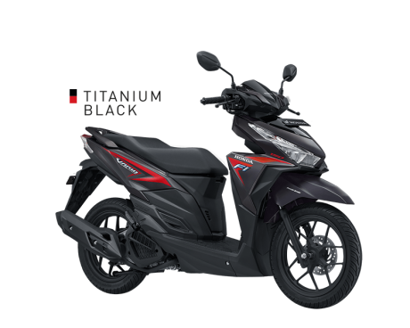 Honda Vario 150 varian-titanium-black