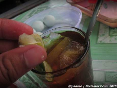 Trik hemat pengen Es lemon Tea di Warung Soto 001 Pertamax7.com