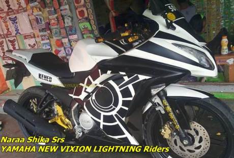 yamaha new vixion modifikasi fairing ninja 250 4T 2015