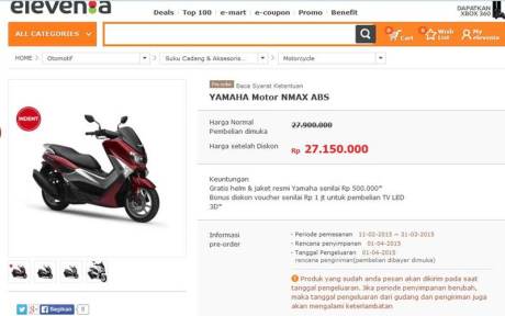 yamaha nmax diskon beli online pertamax7.com