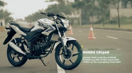 Adu Drag Yamaha Vixion VS Honda CB150R VS Suzuki Satria F VS Yamaha Jupiter MX king 02pamer motor pertamax7.com