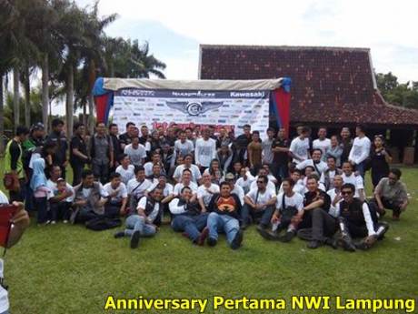 Anniversary Pertaa naked Wolves Indonesia Chapter Lampung 2015 Pulsar 200NS 000 Pertamax7.com