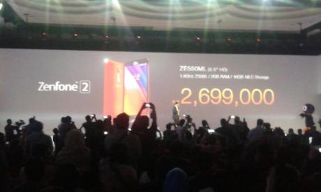 harga asus zenfone 2 ze550ml Ram 2 GB layar HD