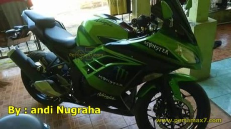 modifikasi kawasaki ninja 250 RR MONO jadi ninja 250 FI