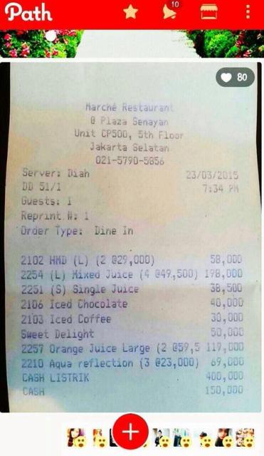 ngecharge notebook di restoran kudu bayar Rp. 400 ribu